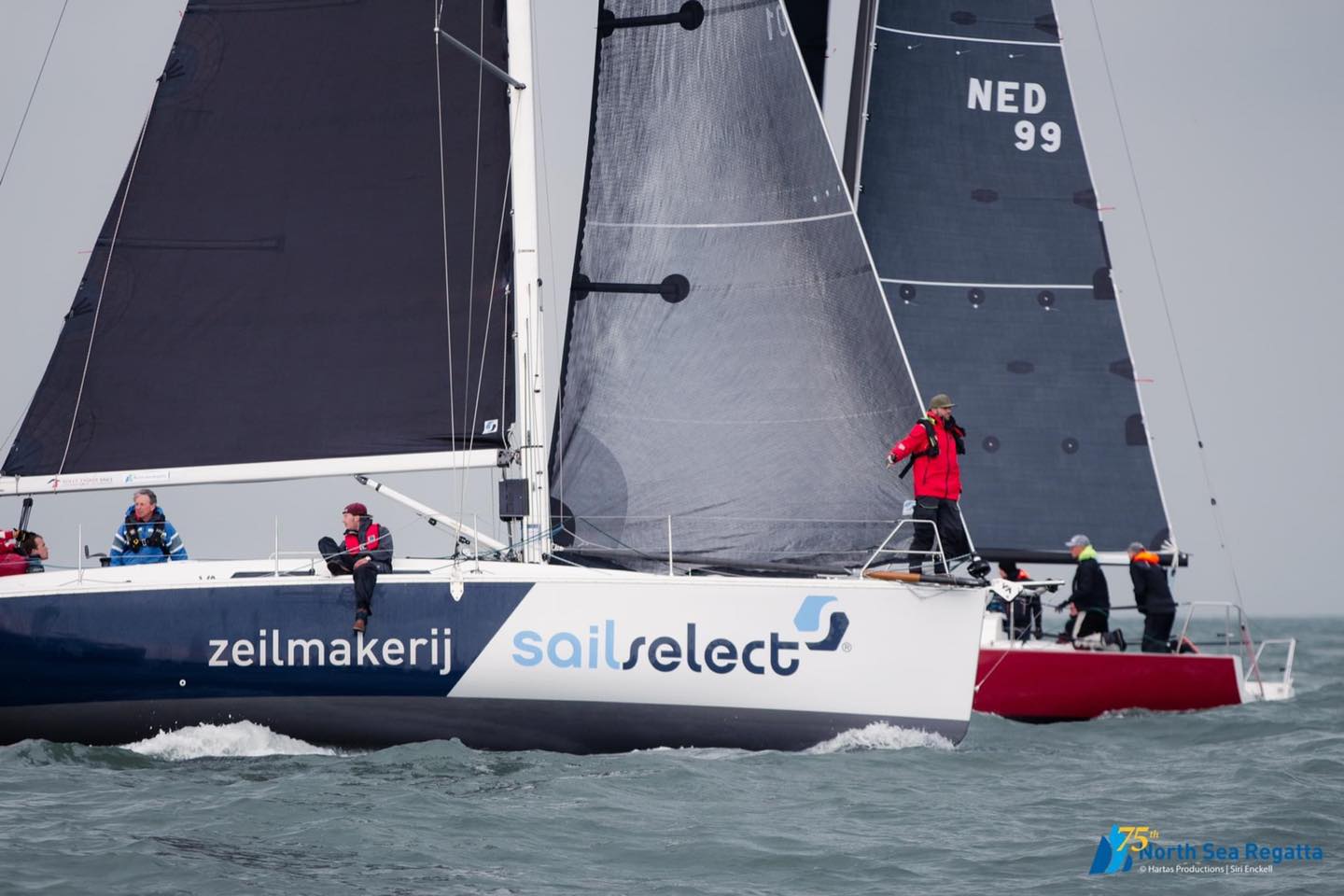 High performance race zeilen in membraam